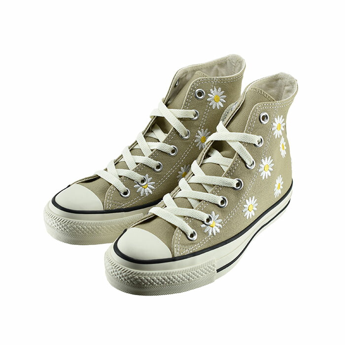コンバース CONVERSE ALL STAR (R) DAISYFLOWER HI オールスター （Ｒ） デイジーフラワー ＨＩ (ベージュ) 1SD825 スニーカー ユニセックス 31311231 レディース シューズ 靴 36