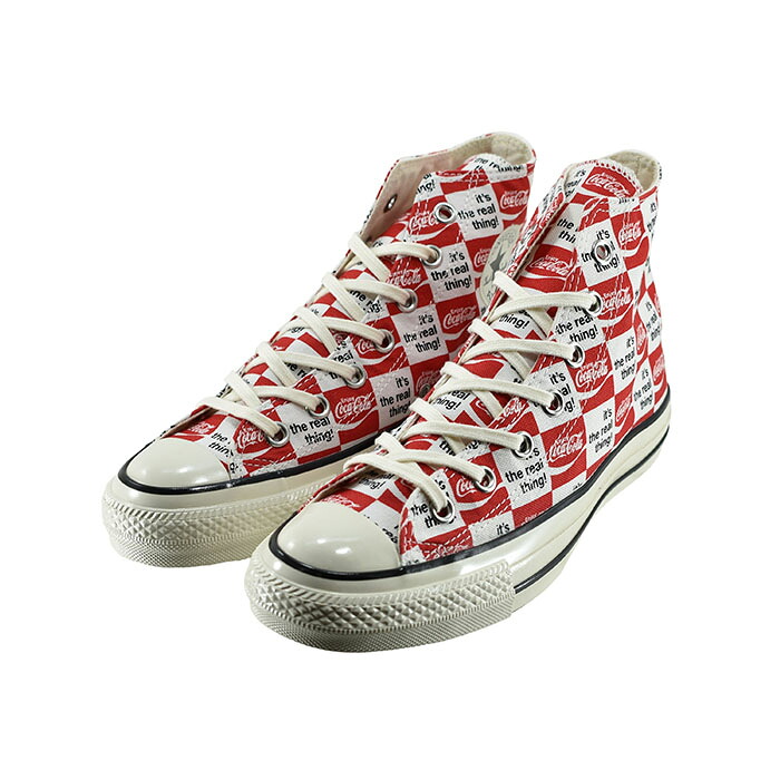 コンバース CONVERSE ALL STAR US Coca-Cola CK HI オールスター US コカ･コーラ CK HI (RED/WHT(24.5cm～)) 1SE026 スニーカー ユニセックス レッド/ホワイト 31312060 メンズ シューズ 靴 56