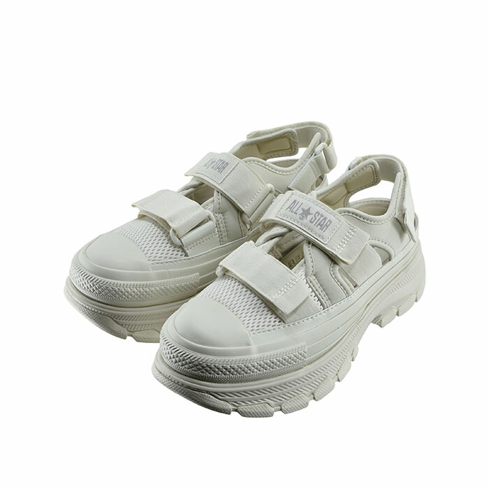 コンバース CONVERSE ALL STAR (R) TREKWAVE SANDAL OX オールスター （Ｒ） トレックウエーブ サンダル ＯＸ (PLE.WHT) 1SE016 サンダル ユニセックス ペールホワイト 31311971 レディース シューズ 靴 46