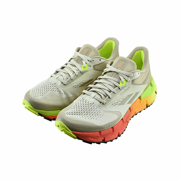 リーボック Reebok FLOATZIG ADVENTURE 1 フロートジグ アドベンチャー 1 (BEIGE/BEIGE/LIME) 100208168 スニーカー ベージュ/ベージュ/ライム メンズ シューズ 靴 86
