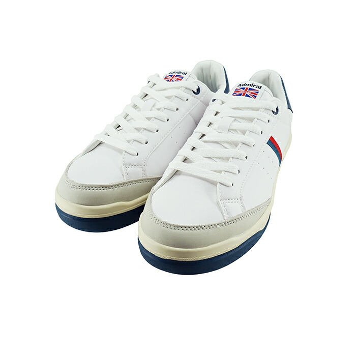 【送料込み】 アドミラル Admiral MERTON マートン (WHITE/NAVY) AD912 スニーカー ホワイト/ネイビー 白 シロ レディース シューズ 靴 86