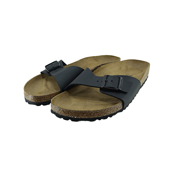 ビルケンシュトック BIRKENSTOCK Madrid BS マドリッド BS (ブラック(25.0cm~)) 0040793 サンダル ユニセックス 黒 クロ メンズ シューズ 靴 68|sasaya店