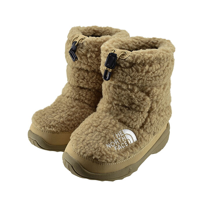 ノースフェイス THE NORTH FACE Nuptse Bootie VII Fleece キッズ ヌプシ ブーティ 7 フリース (ケルプタン×ケルプタン2) NFJ52373 ブーツ男の子 女の子 ジュニア ベージュ 子供 キッズ シューズ 靴 126