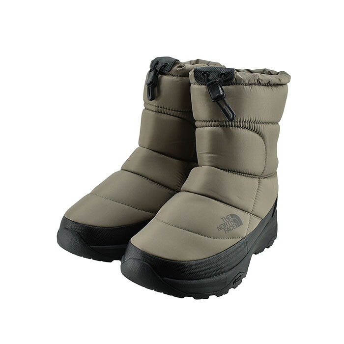 ノースフェイス THE NORTH FACE Nuptse Bootie WP VII ヌプシ ブーティ ウォータープルーフ 7 (キャバングレー&times;TNFブラック(25.0cm～)) NF52272 ブーツ スノーシューズ ユニセックス グレージュ メンズ シューズ 靴 07｜sasaya店 17,729円