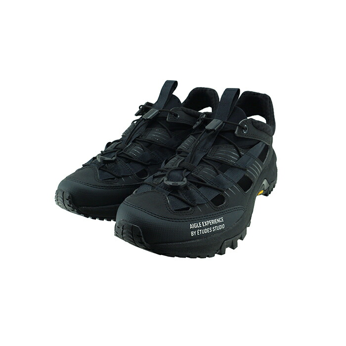 エーグル AIGLE PARIOT XP パリオット XP (NOIR A) ZOHND17 スニーカー ユニセックス ノワール ノアール ブラック 黒 クロ メンズ シューズ 靴 37