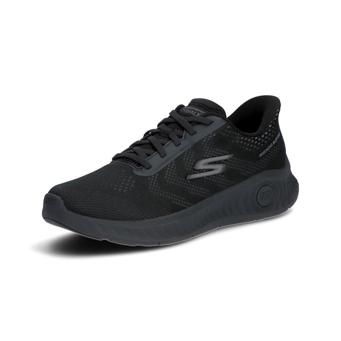 スケッチャーズ SKECHERS Slip-ins GO WALK NOW-PAYTON スリップインズ ゴーウォーク ナウ - ペイトン (BLACK) 216375 スニーカー ブラック メンズ シューズ 靴 17