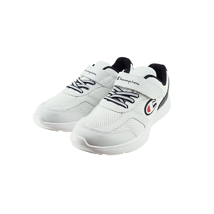送料込み Champion チャンピオン ジュニアスニーカー (ホワイト) J301 スニーカー男の子 女の子 白 シロ CPNJ301 子供 キッズ シューズ 靴 18 4,301円