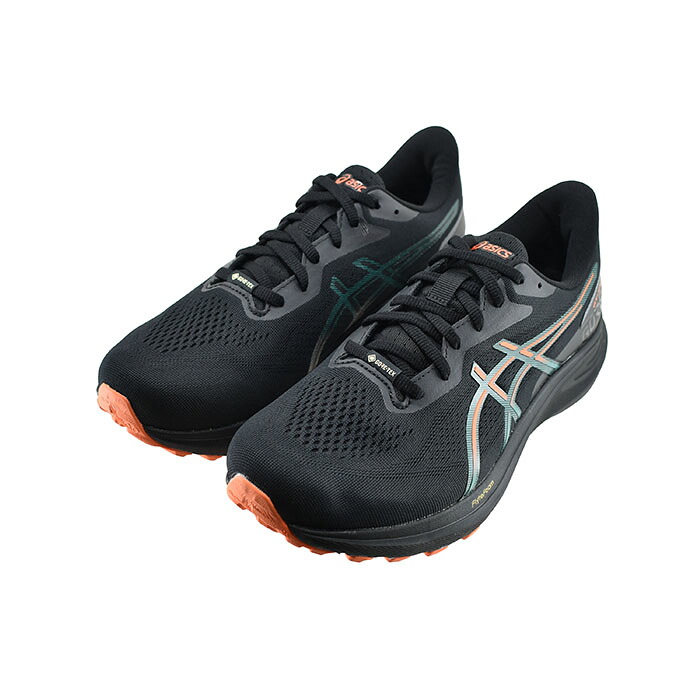 アシックス asics GT-1000 13 GTX (BLACK/NOVA ORANGE) 1011B857 ブラック/ノヴァオレンジ メンズ シューズ 靴 27|sasaya店