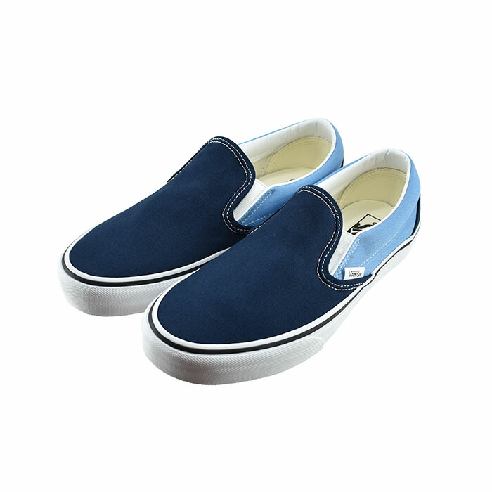 国内配送 VANS CLASSIC SLIP-ON 2-TONE H BLUE 楽天市場】VANS Classic Slip-On 2-Tone Heritage Blue