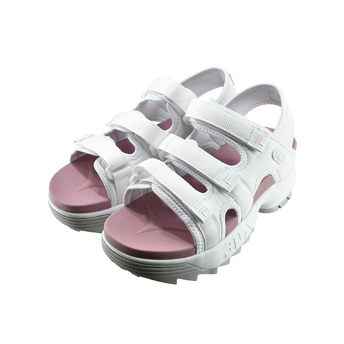 フィラ FILA ディスラプター SD パフィー DISRUPTOR SD PUFFY (WHITE/LILAS/GLACIER GRAY(25.0cm～)) USS25016 サンダル ユニセックス ホワイト/ライラス/グレイシャーグレー メンズ シューズ 靴 37