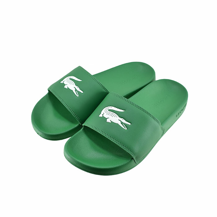 超レア●LACOSTE●ロゴだくさん●ビーチサンダル ☆関税送料込【LACOST】ラコステロゴシャワーサンダル