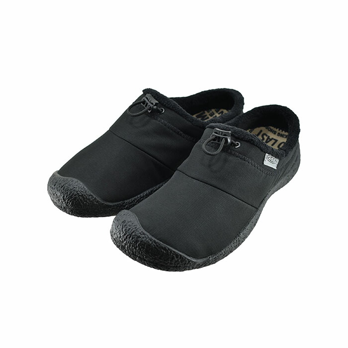 キーン KEEN HOWSER 3 SLIDE ハウザー スリー スライド (BLACK SMOOTH NYLON) 1028162 スリッポン ブラックスムースナイロン レディース シューズ 靴 77