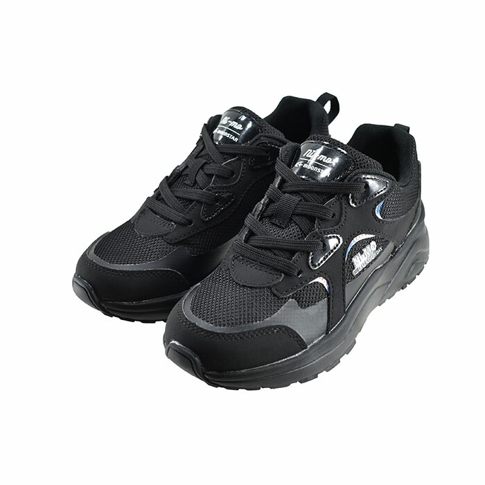 送料込み ムーンスター MOONSTAR NI-MO ni-mo ニーモ WATER PROOF ウォータープルーフ (ブラック) J135 スニーカー 女の子 キッズ NMJ135 子供 キッズ シューズ 靴 77