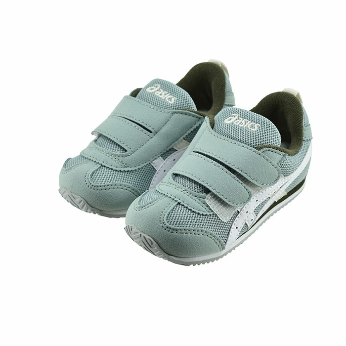 【送料込み】 アシックス asics IDAHO BABY N アイダホ ベビー N (GREY BLUE/WHITE) 1144A415 グレーブルー/ホワイト ベビー 赤ちゃん 子供 シューズ 靴 87