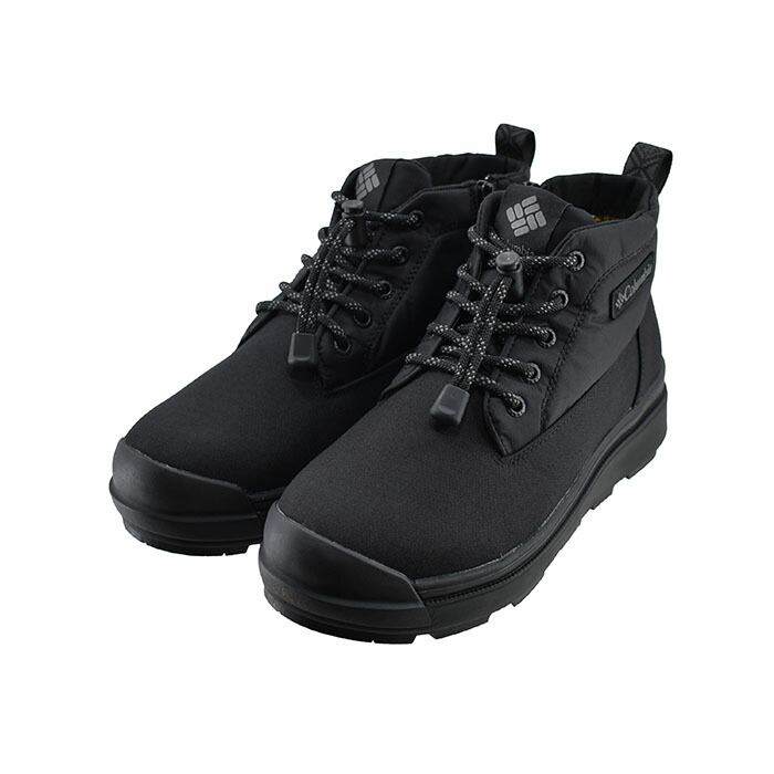コロンビア Columbia SAPLAND IV CHUKKA WP OH INFINITY サップランド フォー チャッカ ウォータープルーフ オムニヒートインフィニティ (BLACK) YU9682 ブーツ スノーシューズ ユニセックス ブラック メンズ シューズ 靴 97|sasaya店