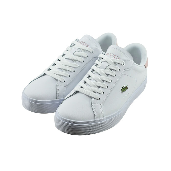 ラコステ LACOSTE POWERCOURT GRPH 225 1 SFA パワーコート GRPH 225 1 SFA (WHT/LT PNK) 50SFA0155 スニーカー ホワイト/ライトピンク レディース シューズ 靴 97