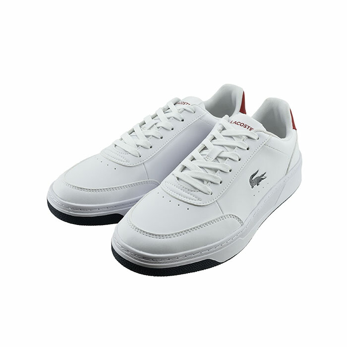 ラコステ LACOSTE COURT PRO 225 2 SMA コート プロ 225 2 SMA (WHT/NVY/RED) 50SMA0074 スニーカー ホワイト/ネイビー/レッド メンズ シューズ 靴 97