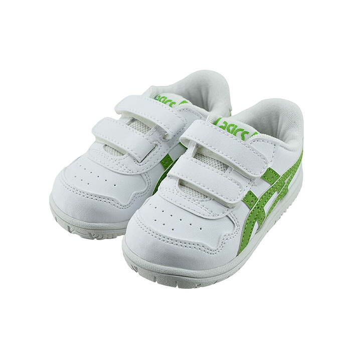 【送料込み】 アシックス asics JAPAN S TS ジャパン S TS (WHITE/PIQUANT GREEN) 1204A092 男の子 女の子 キッズ ホワイト/ピーカントグリーン ベビー 赤ちゃん 子供 シューズ 靴 18