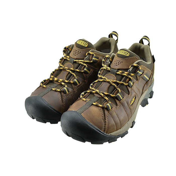 キーン KEEN TARGHEE II(2) WP ターギー ツー WP (CASCADE BROWN/GOLDEN YELLOW) 1008417 スニーカー カスケードブラウン/ゴールデンイエロー メンズ シューズ 靴 28｜sasaya店