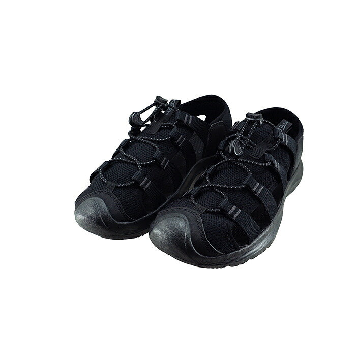 キーン KEEN SEANIK H2 シーニック エイチツー (BLACK/MAGNET) 1030389 サンダル ブラック/マグネット 黒 クロ メンズ シューズ 靴 38|sasaya店