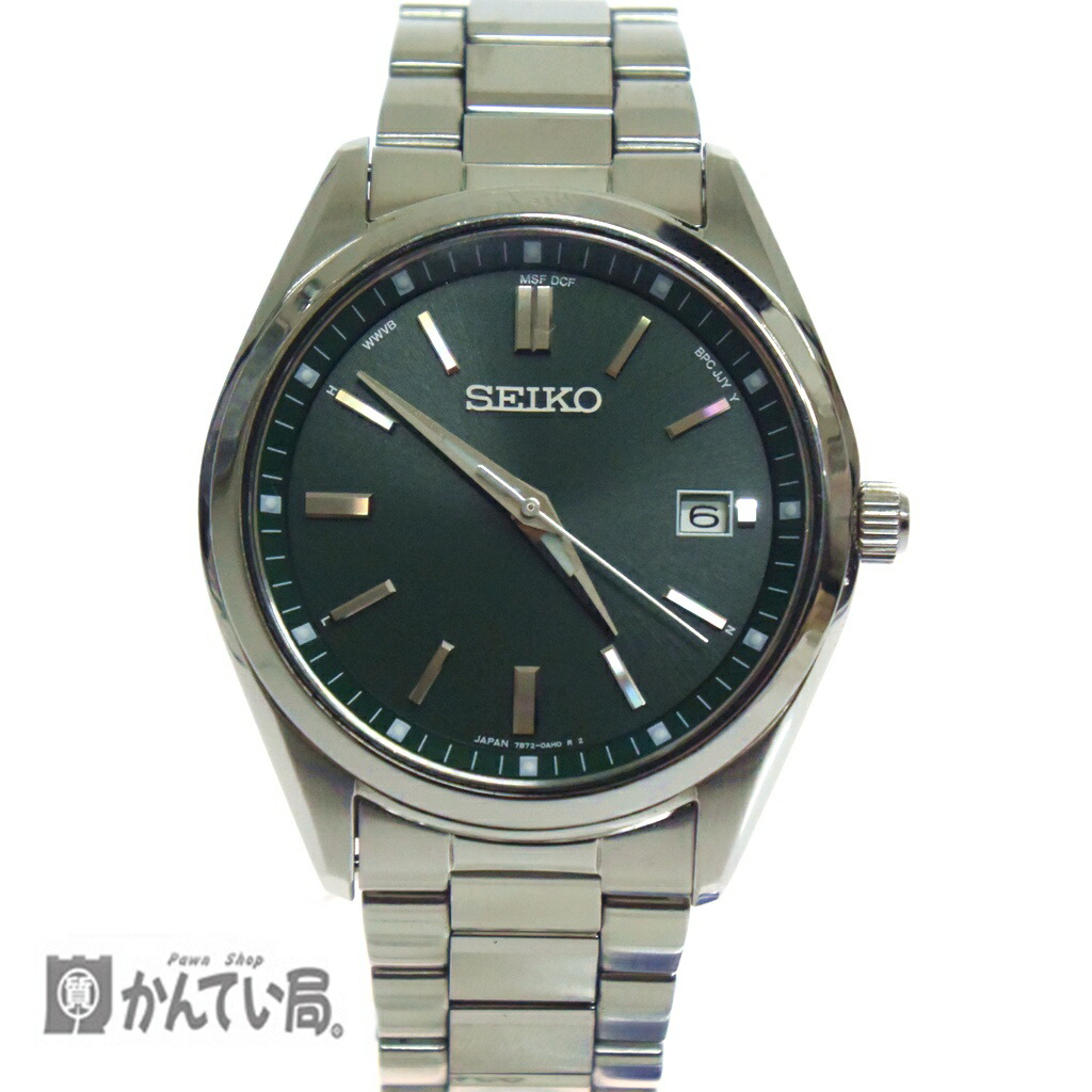 楽天市場】SEIKO セイコー 7B22-0AD0 ソーラー電波時計 腕時計