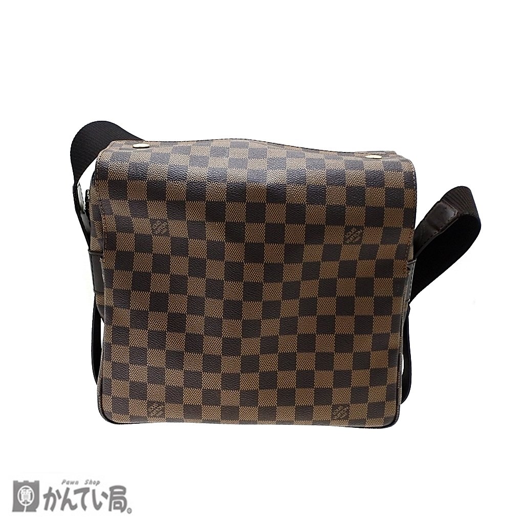 LOUIS VUITTON ルイヴィトン N45255 ナヴィグリオ SR0024 ダミエ 布袋有り ショルダーバッグ 斜め掛け かばん メッセンジャーバッグ 【中古】