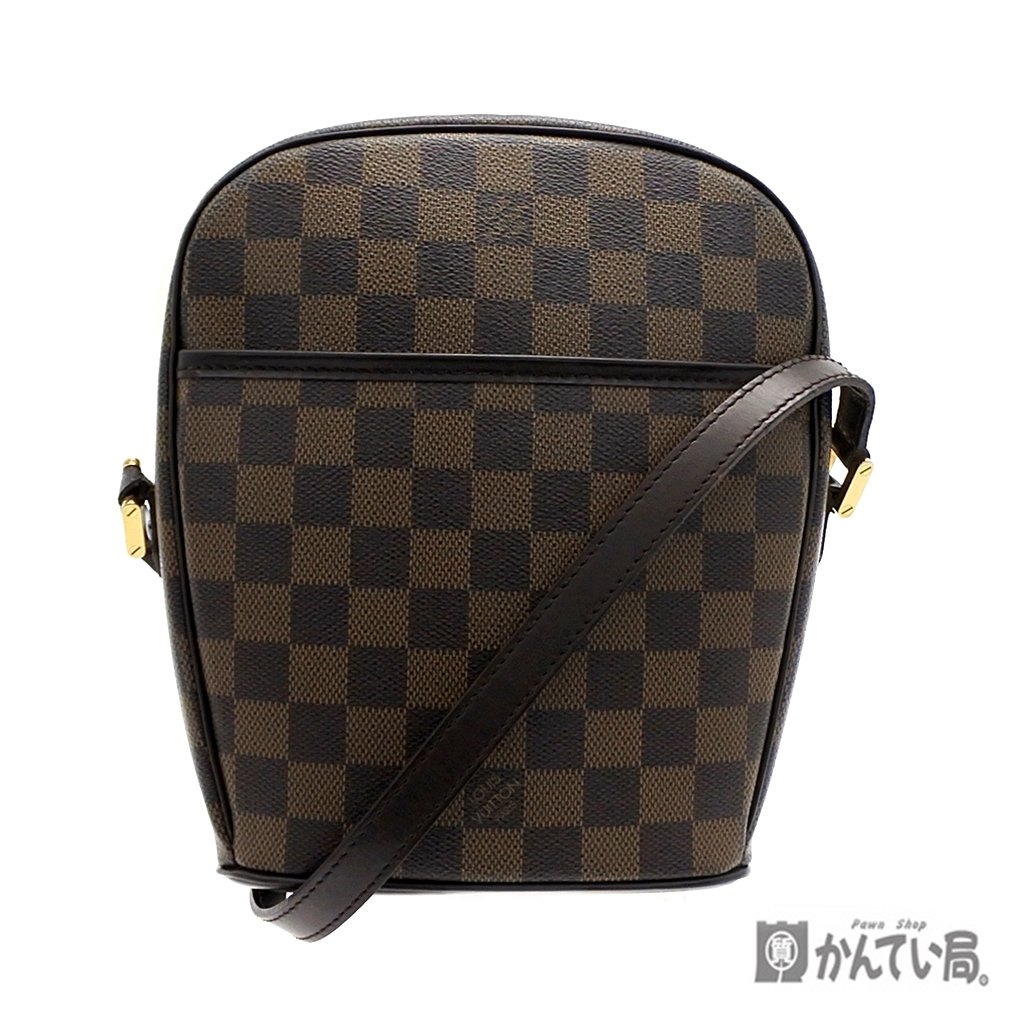 LOUIS VUITTON ルイヴィトン N51294 VI0035 ダミエ イパネマ PM 斜め掛け かばん ファスナー開閉 ショルダーバッグ 本体のみ 【中古】|かんてい局太宰府店