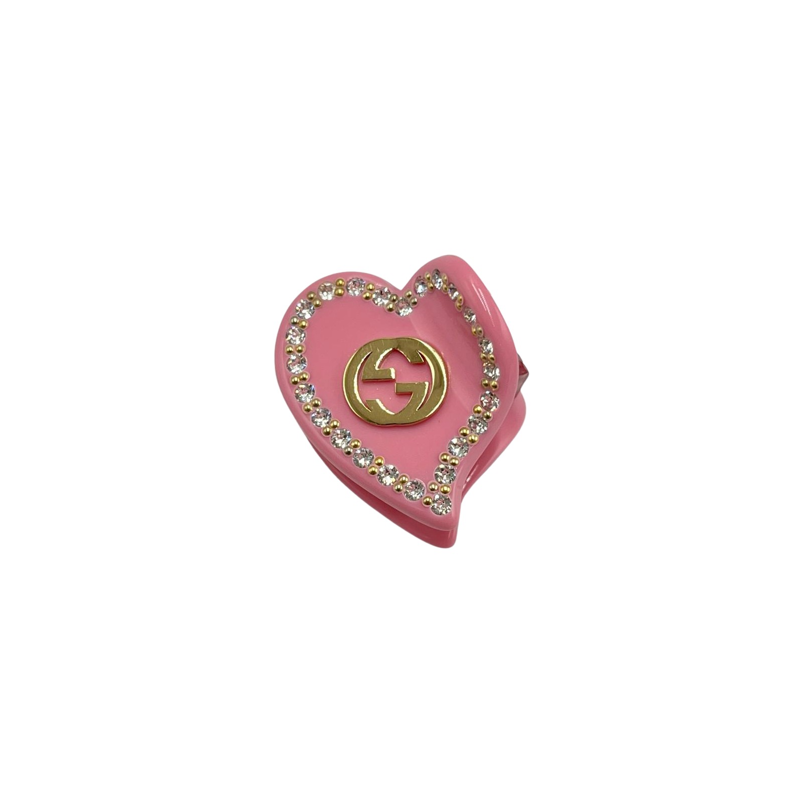 楽天市場】GUCCI グッチ Interlocking G Heart Small Hair Clip