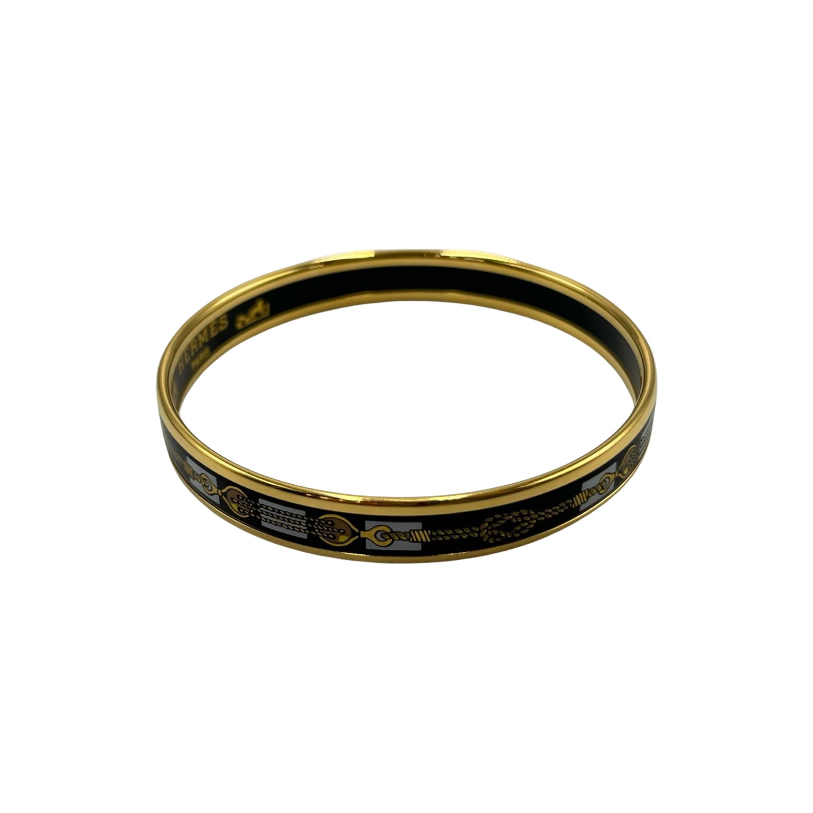 楽天市場】HERMES エルメス バングル ノワール アンタンス