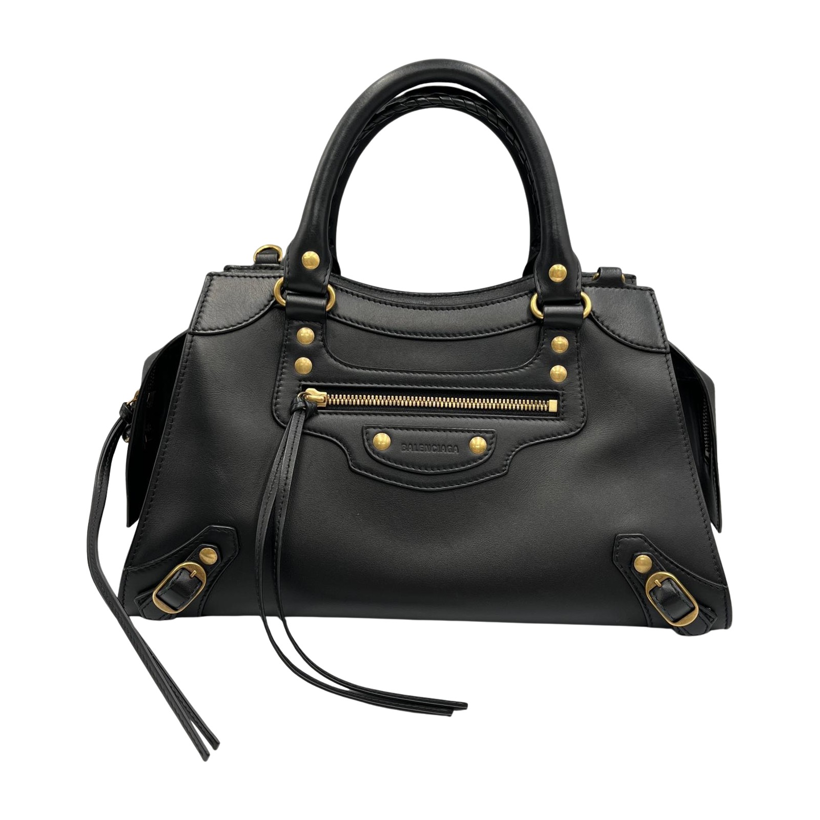 バレンシアガ　ミニシティ　ブラック　453205 ２way BALENCIAGA BALENCIAGA バレンシアガ 2WAYハンドバッグ ミニシティ ブラック