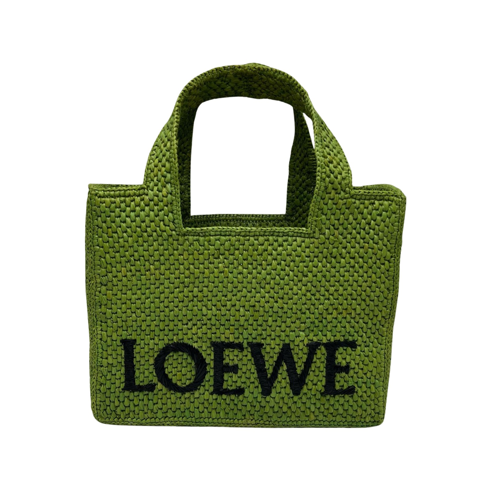 LOEWE かごバッグ グリーン LOEWE かごバッグ グリーン - メルカリ