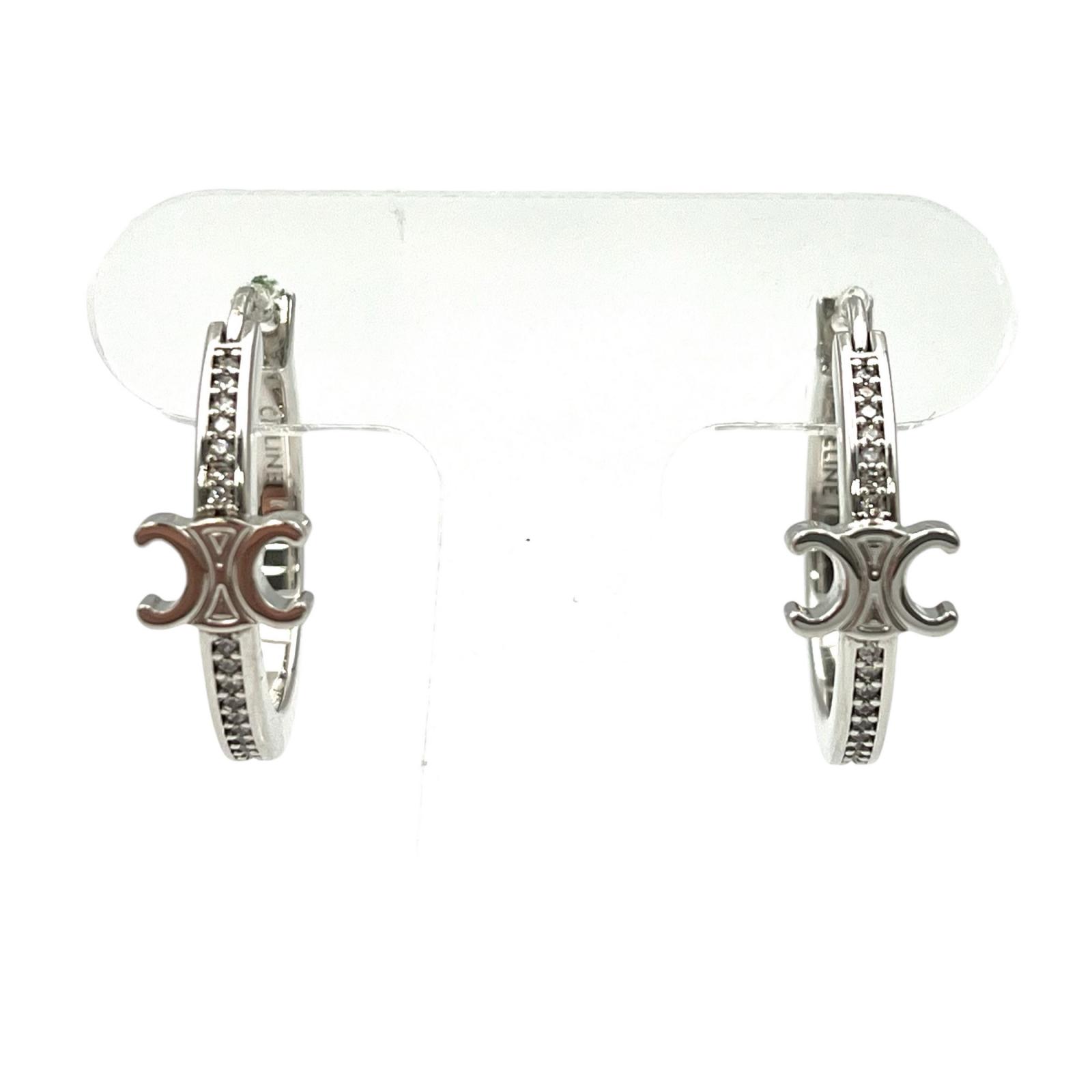 楽天市場】CELINE セリーヌ フープ ピアス 46P486BRS.36BL レディース