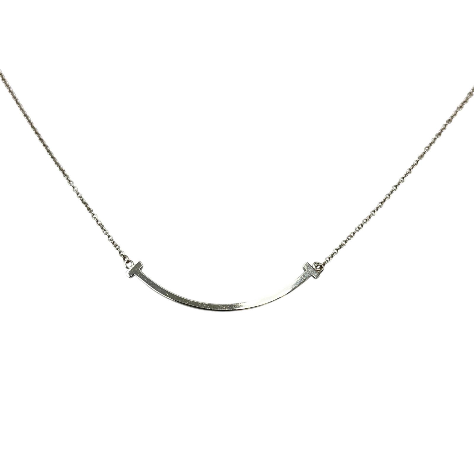 楽天市場】TIFFANY&Co ティファニー T スマイル ミニ ネックレス K18YG