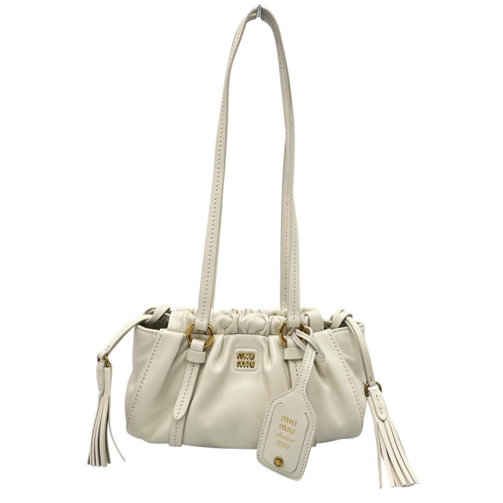 楽天市場】ミュウミュウ MIUMIU ムーンフェイス ミニ ショルダー