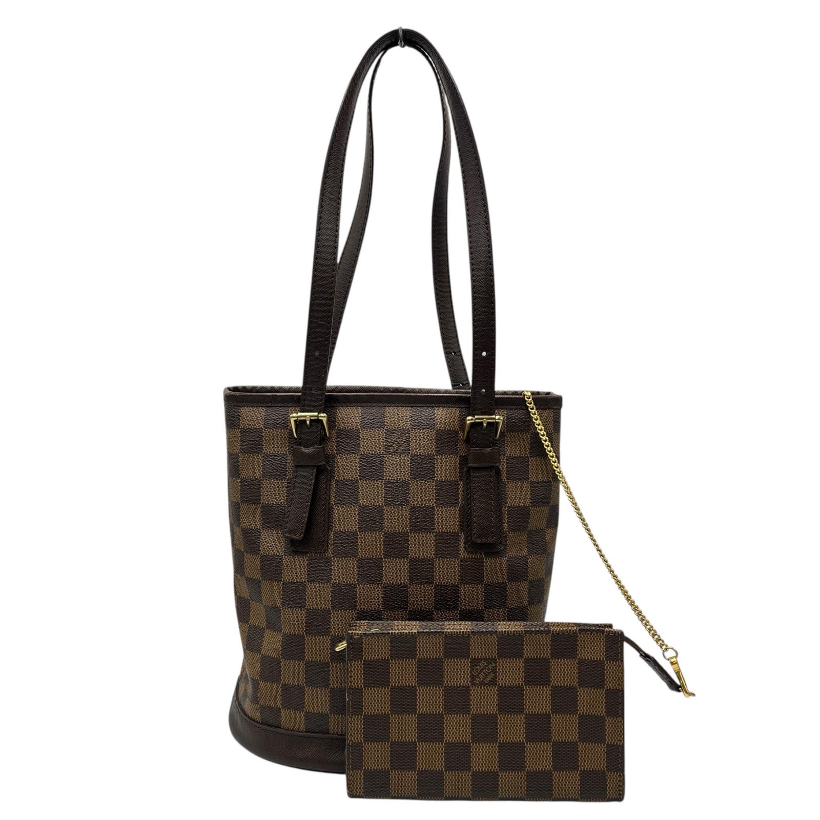 ルイ・ヴィトン ダミエトートバッグ LOUIS VUITTON ルイヴィトン ネヴァーフルMM ダミエ トートバッグ