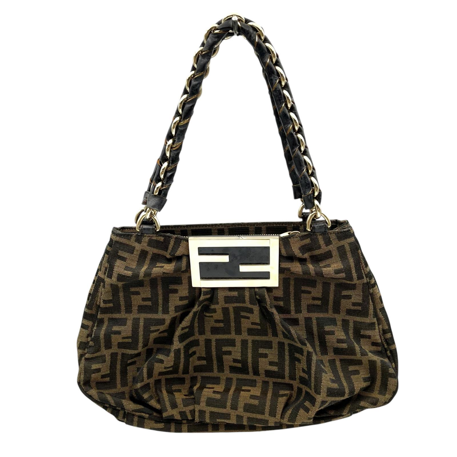 楽天市場】FENDI フェンディ ズッカポーチ ズッカハンドバッグ