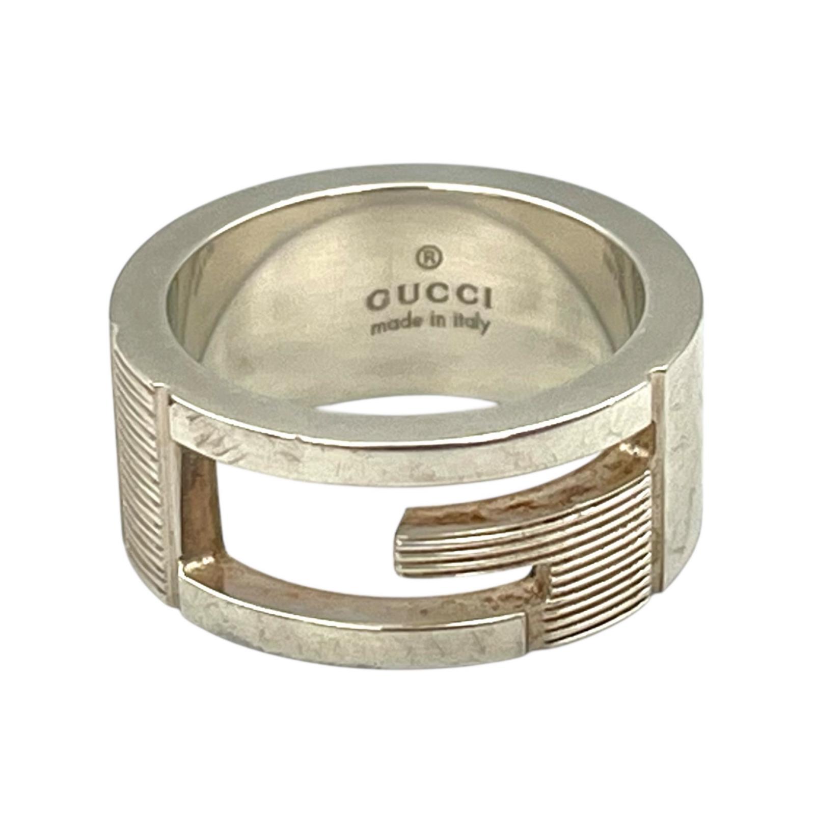 グッチ GUCCI リング・指輪 オープンGリング シルバー925 レディース 13,870円