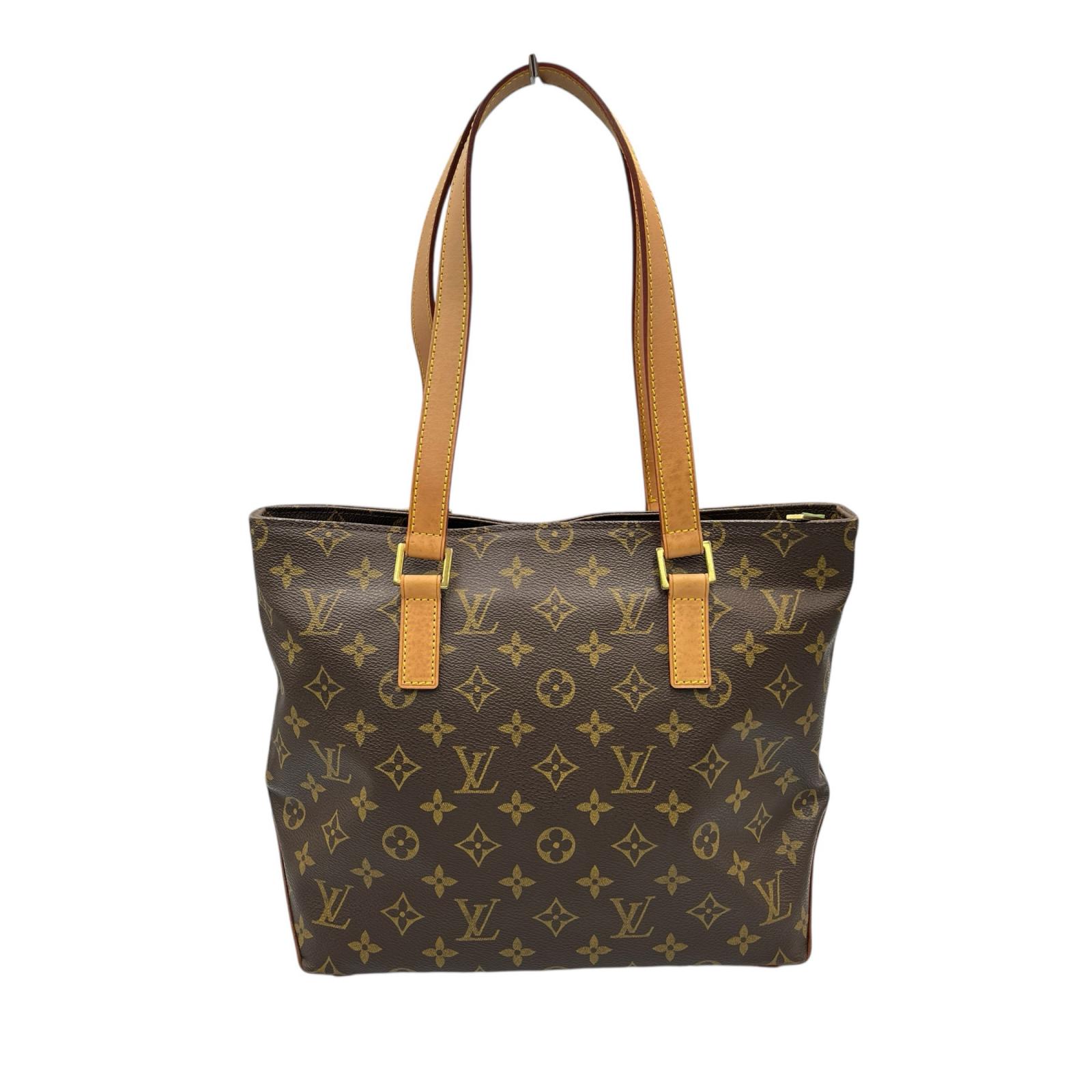ルイヴィトン LOUIS VUITTON トートバッグ カバ ピアノ M51148 モノグラムキャンバス ブラウン レディース