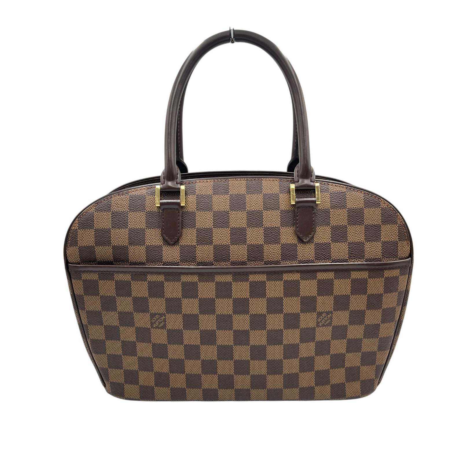 ルイヴィトン LOUIS VUITTON ハンドバッグ サリア オリゾンタル N51282 ダミエキャンバス ブラウン レディース