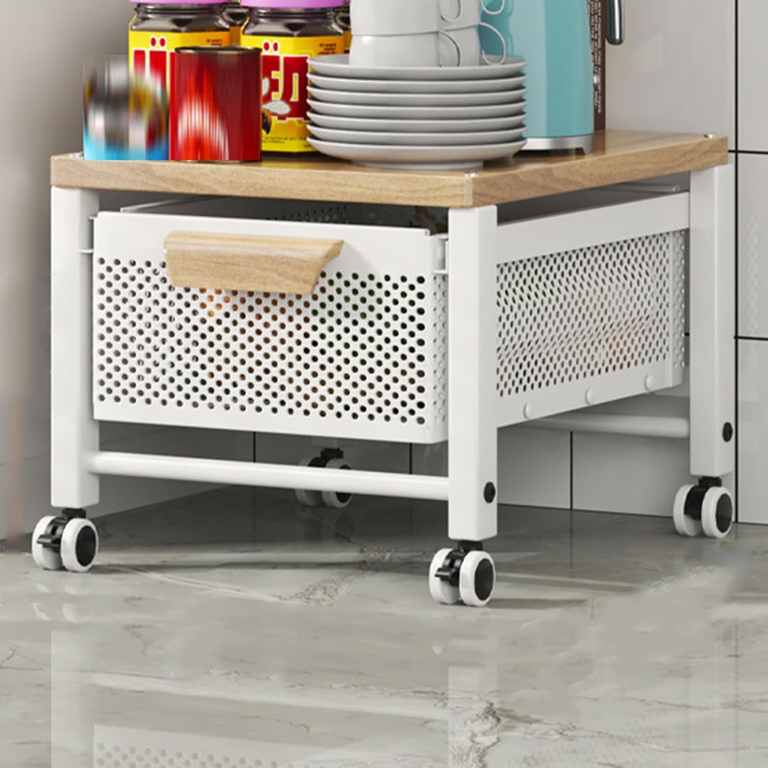 範囲台 食器棚 白いこと 範囲仕合わせ 勝手もと納める棚 勝手もと仕合わせ 大型範囲相応う 4段 5段 6段 30*39.5*106 横すべり棚 か細い 今めかしい勝手もと手押し車 スチール写真製 スチールラッ