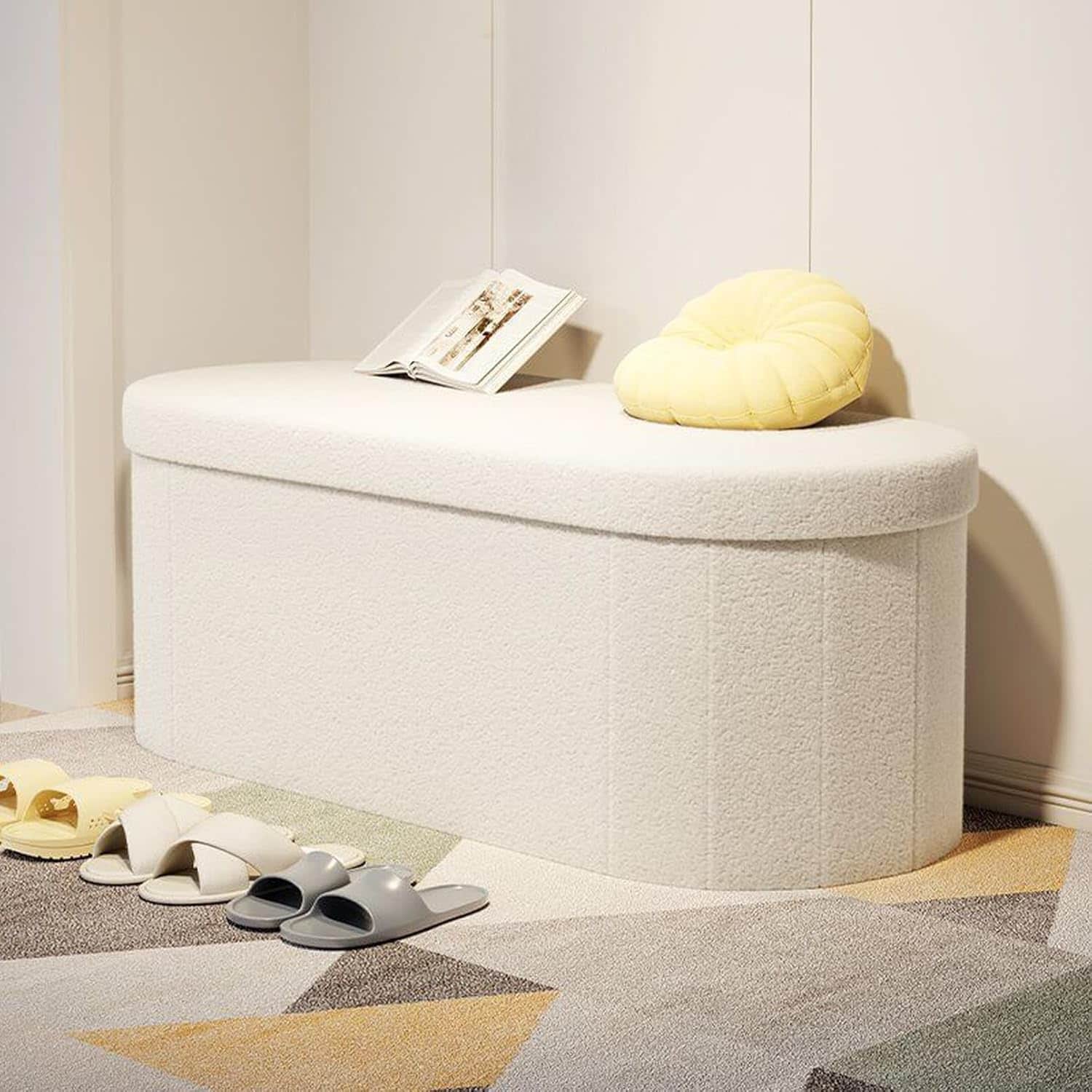 納める腰掛け1人掛け用 11色 座れる 71*38*40 納めるボックス席 腰掛け 納める 印字機 洋服箪笥用 イス 居敷き 居敷き 長椅子 折りたたみ オットマン 足置き 今めかしい 可愛らしい 北欧 人中