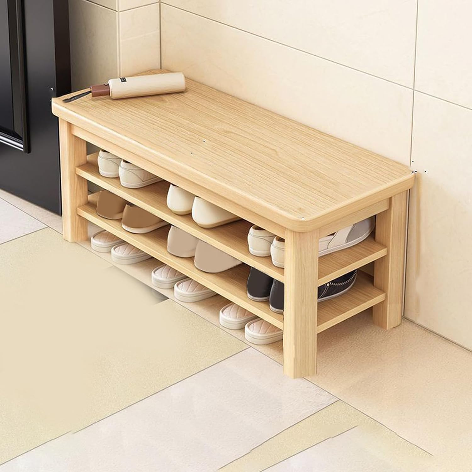部屋の入り口長椅子 靴 納める 部屋の入り口居敷き 100*30*42 シューズ仕合わせ か細い 長椅子 納める 木製 牢固たる 精神的な統合飾り気の無い 今めかしい 室外 室内 歩廊 臥し所 納める長椅子 部屋の入り口居敷き 部屋の入り口腰掛け シューズボック
