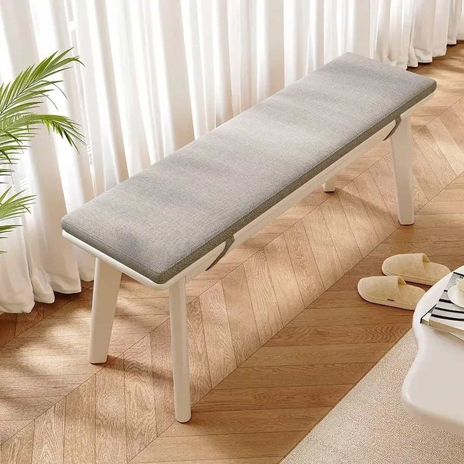 ダイニングベンチ ベンチ 無垢材 無垢 木製 木製チェア 80*30*45 リビング いす 食卓 チェア シンプル ウッド ベンチチェア ダイニング 椅子 ベンチチェア 北欧風 アンティーク風 ナチュ｜サステナライフ