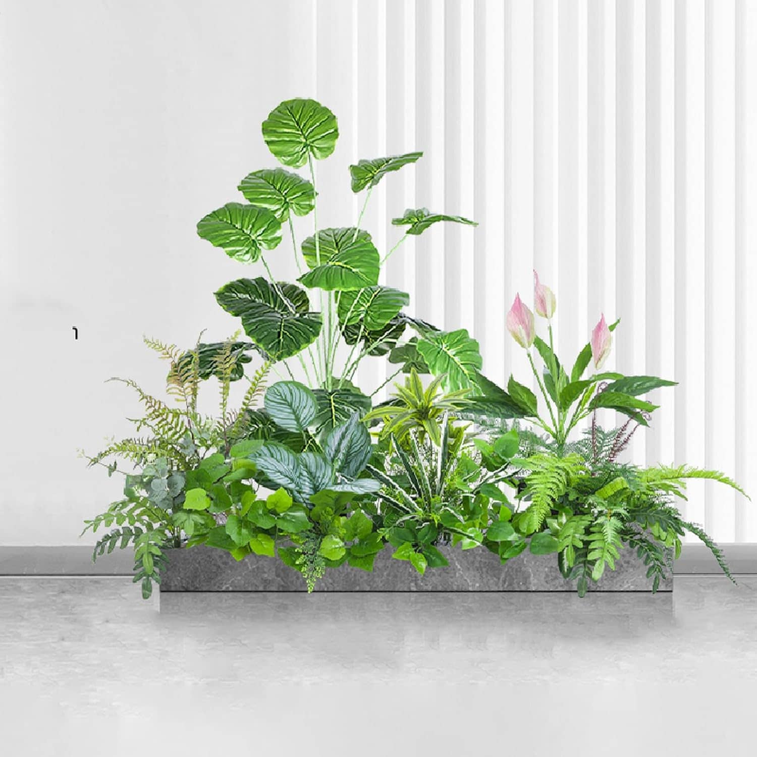 フェイクグリーン 人工観葉植物 造花 インテリア 観葉植物 フェイク モンステラ フェイク植物 人工観葉植物 水やり不要 枯れない 盆栽植物 枯れない 盆栽植物 カフェ 事務所 屋外 オフィス 造園0｜サステナライフ