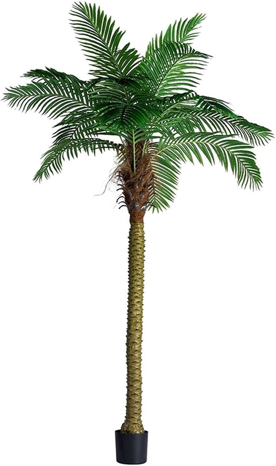 ヤシの木 フェイクグリーン 大型 鉢植え リアル 人工樹木 120CM ココヤシ インテリアグリーン リビング 玄関 オフィス 耐久性 枯れない植物 手入れ不要 店舗ディスプレイ フロアスタンド 造園