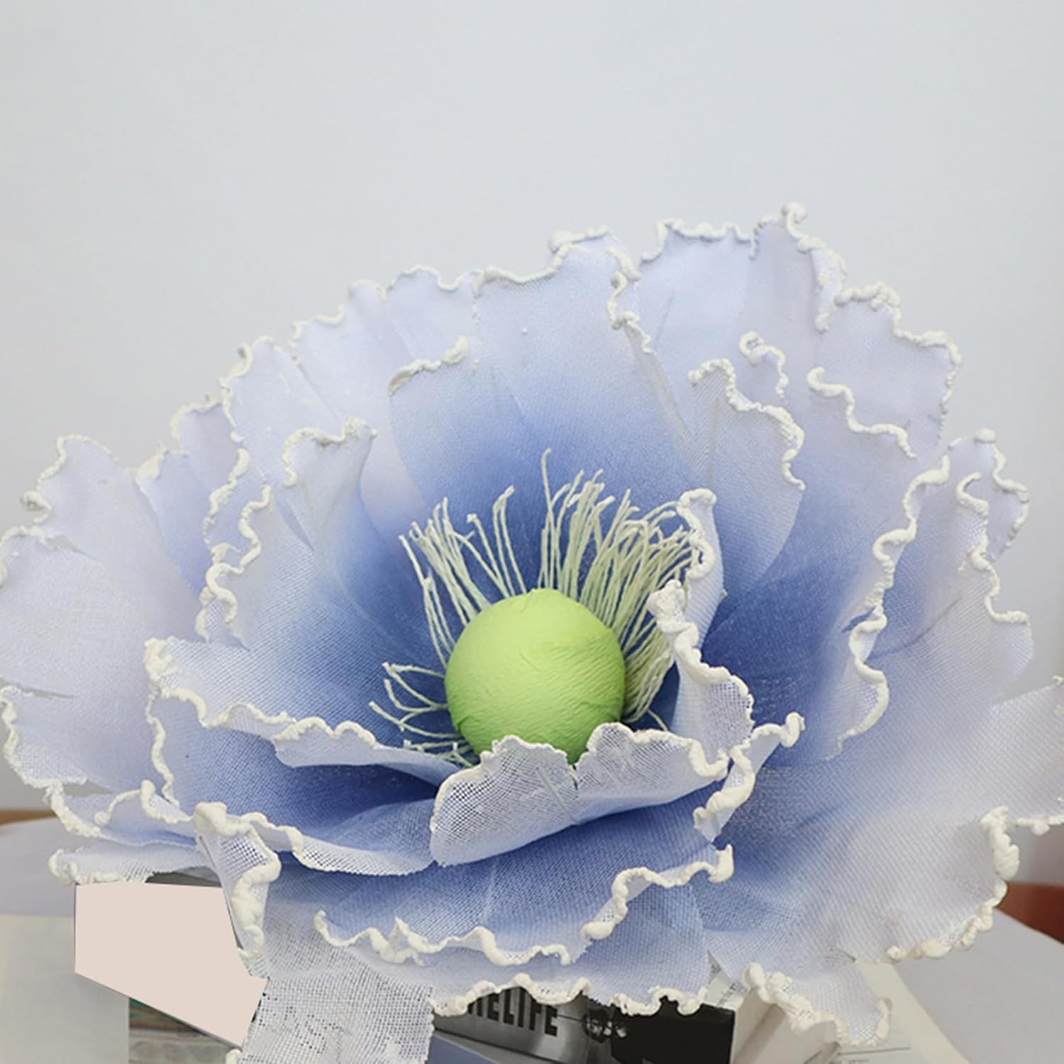 フェイクフラワー 大型造花 ローズ カラー4 薔薇 バラ 30cm インテリア オフィス コーナー飾り ペーパーフラワー ジャンボ フェイクグリーン 引越しお祝い 特大サイズ 大輪 人工観葉植物 高さ|サステナライフ