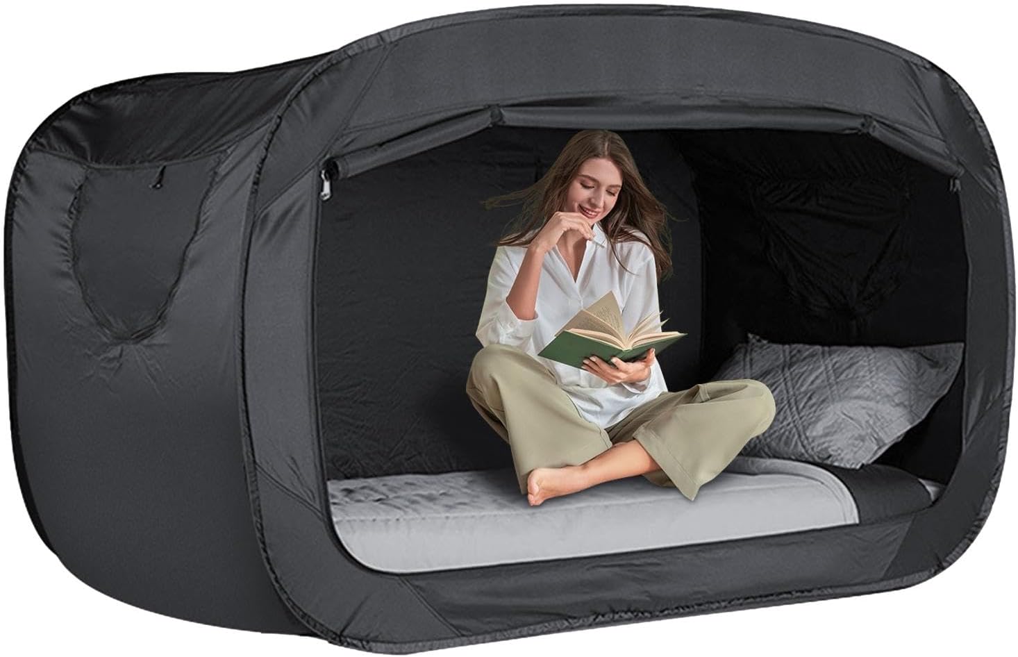 折りたたみプライバシー ベッド テント プライバシーテント 屋内用プライバシー ポップ ベッド テント 子供と大人用のベッドテント 防水テント子供用家族屋外ピクニックキャンプガーデン釣り|サステナライフ