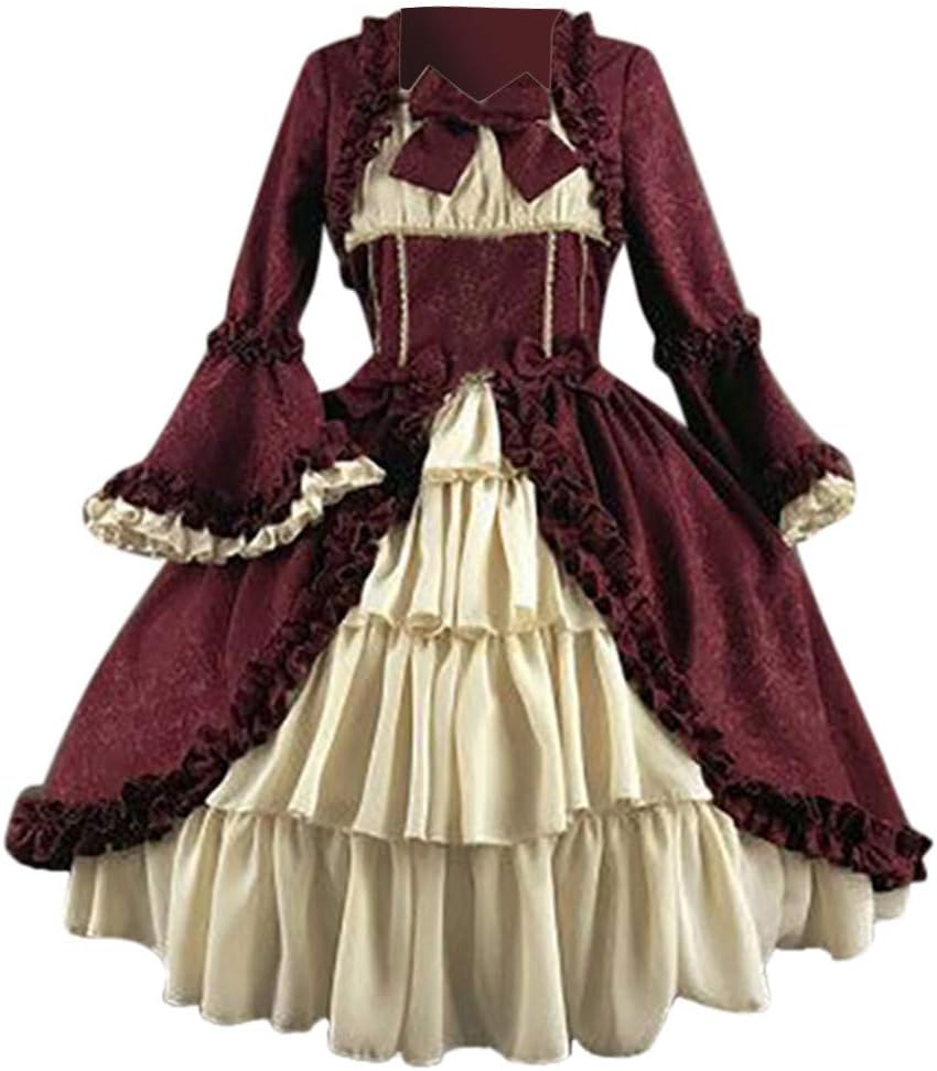 貴族 ドレス お姫様 カラードレス ロングドレス ステージ衣装 舞台衣装 ゴスロリ ワンピース かわいい 制服 ハロウィン 衣装 ロリータ コスプレ アニメ 森ガール ゴシック ドレス 女装 コート