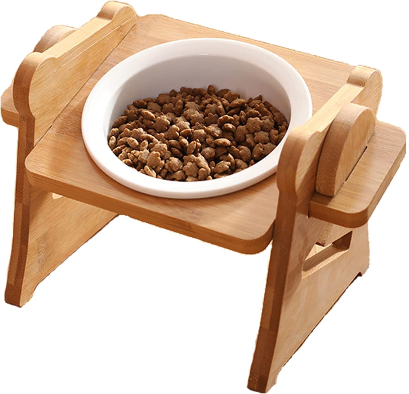 猫食器、ボンネットどんぶり鉢、猫どんぶり鉢、お皿、犬ちゃぶ台、猫食器、猫食器、食べ分かりやすい、水、瀬戸もの皿、傾斜角度角、15度防御すること、頸椎、4度合いの高さかい繕う、生まれながら竹