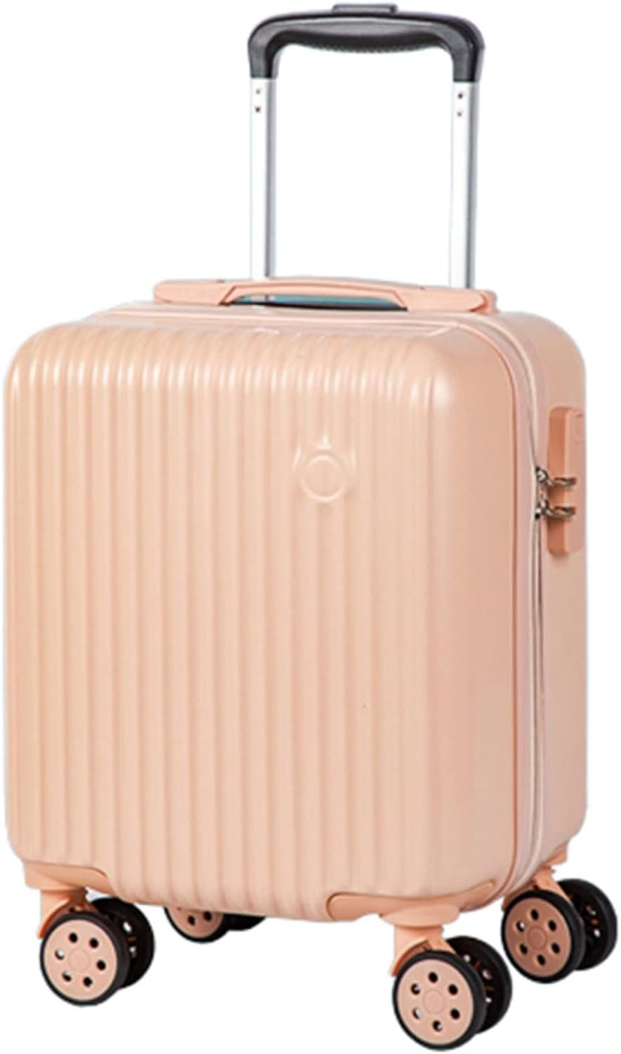 スーツケース キャリーケース 機内持ち込み 20L キャリーバッグ ファスナー式 超軽量 小型 耐衝撃 静音 ダブルキャスター 360度回転 旅行 ビジネス 出張 ピンク SSサイズ（1-2泊）｜サステナライフ